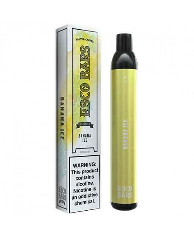 Esco Bars Mesh 2500 Puffs Disposable - Banana Ice