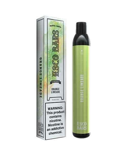 Esco Bars Mesh 2500 Puffs Disposable - Orange Lime...