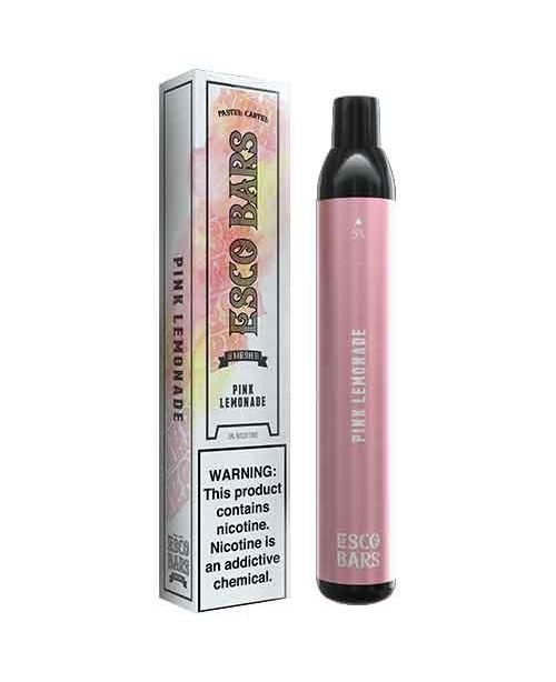 Esco Bars Mesh 2500 Puffs Disposable - Pink Lemona...