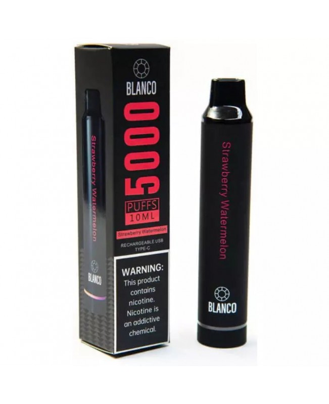 Blanco Rechargeable Disposable 5000 Puffs - Strawberry Watermelon