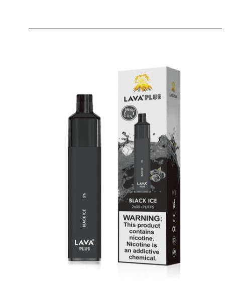 Lava Plus 2600 Puffs Disposable - Black Ice