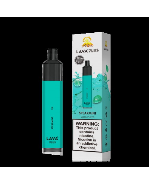 Lava Plus 2600 Puffs Disposable - Spearmint