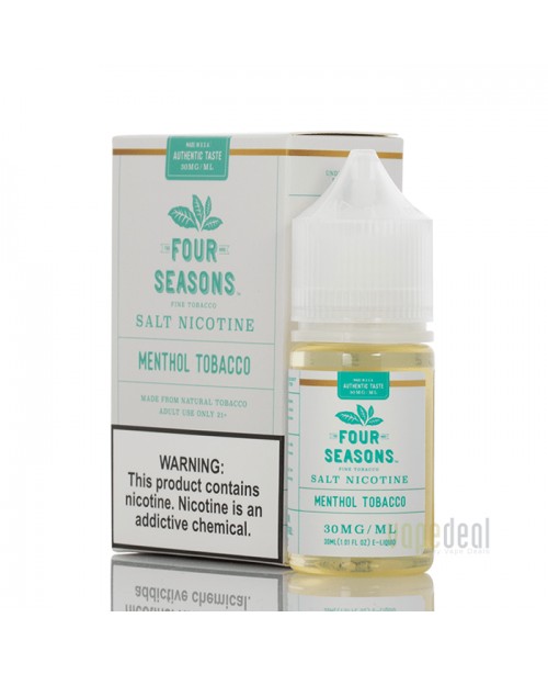 Four Seasons Menthol Tobacco Salt - 30ml