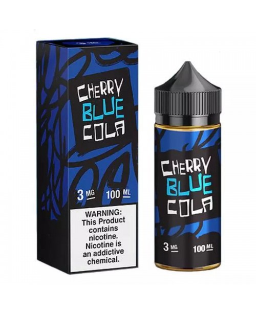 Cherry Blue Fizz Cola by Juice Man - 100ml