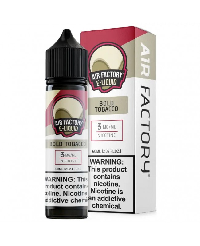 Air Factory E-Liquid 60mL - Bold Tobacco