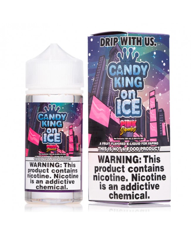 Pink Squares on Ice by Candy King - 100ml