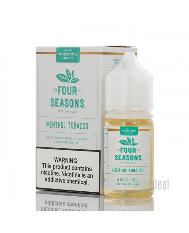 Four Seasons Menthol Tobacco - 30ml