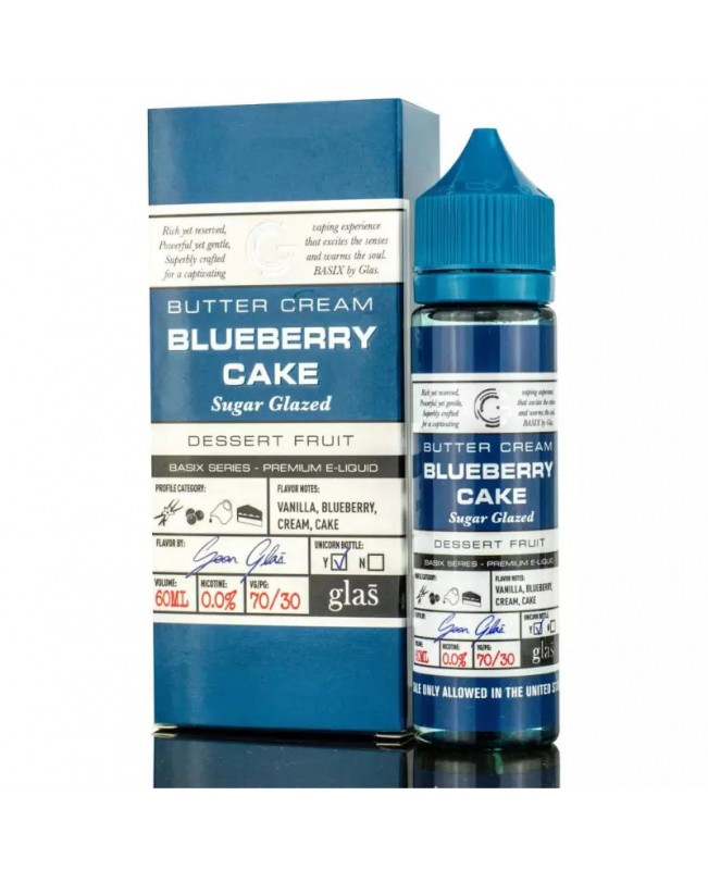 Blueberry Cake by Glas Bsx - 60ml