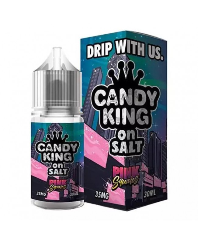 Pink Squares on Salt by Candy King - 30ml