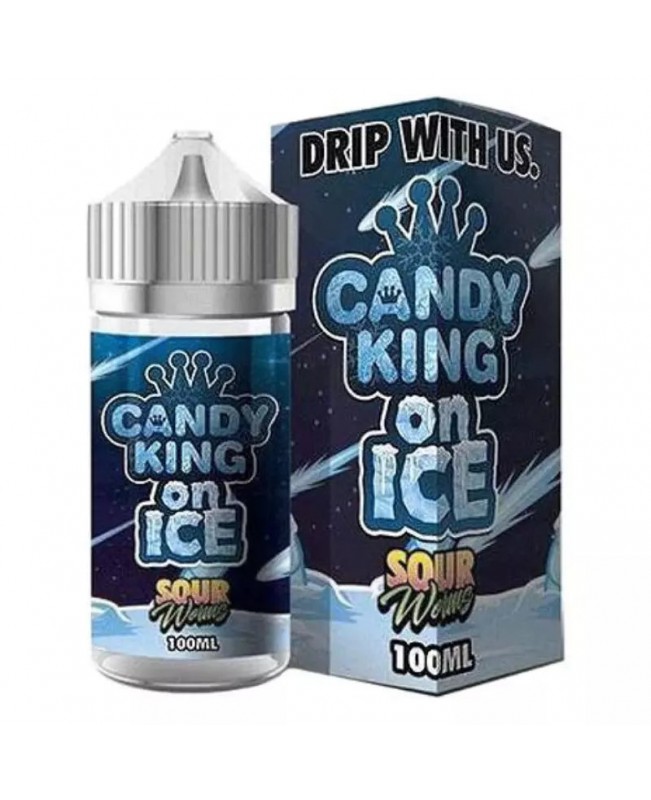 Sour Worms by Candy King on Ice - 100ml