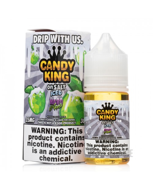 Hard Apple Iced on Salt by Candy King - 30ml