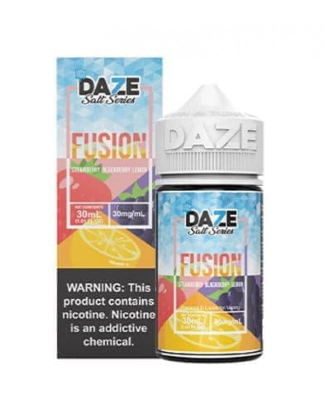 Strawberry Blackberry Lemon Fusion Salt by 7Daze - 30ml