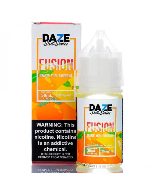 Orange Yuzu Tangerine Fusion Salt by 7Daze - 30ml