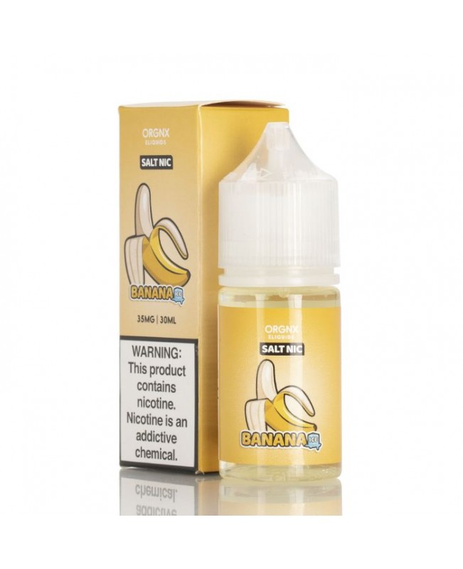 ORGNX E-Liquids Banana Ice Salts - 30ml