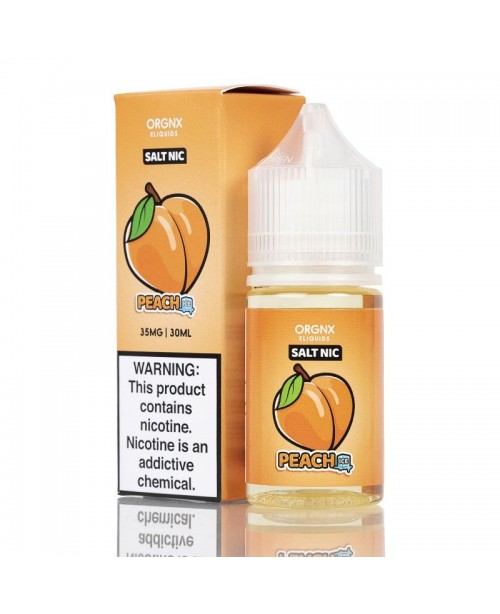 ORGNX E-Liquids Peach Ice Salts - 30ml