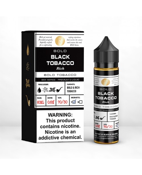 Bold Rich Black Tobacco by Glas Bsx - 60ml