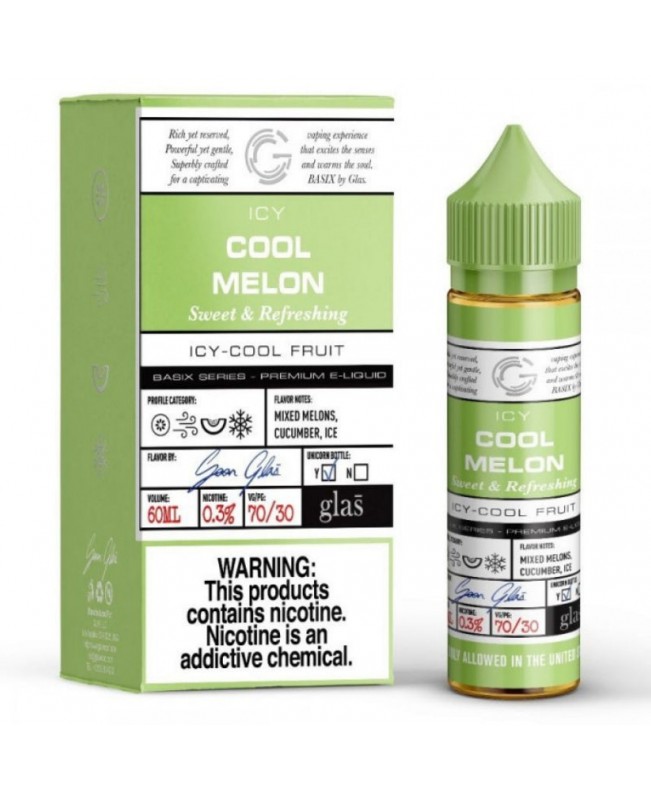 Icy Cool Melon by Glas Bsx - 60ml