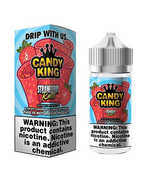 Strawberry Rolls by Candy King - 100ml