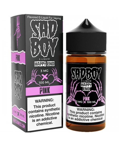 Happy End Pink Cotton Candy by Sadboy Eliquids - 1...