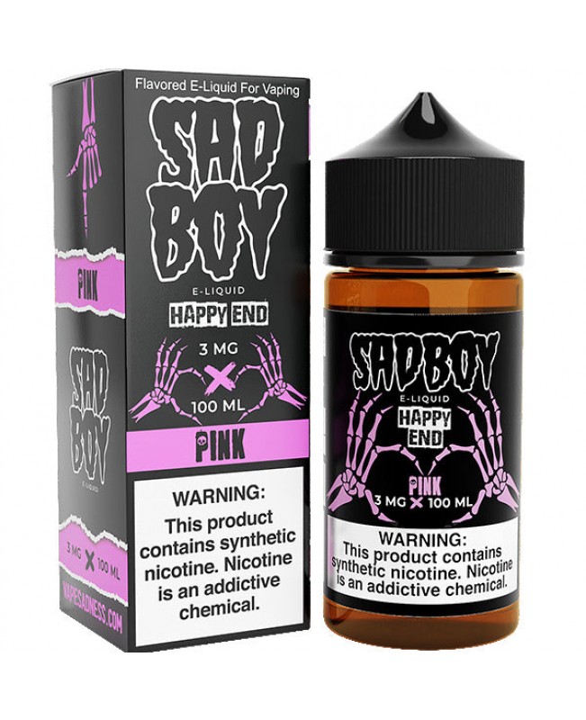 Happy End Pink Cotton Candy by Sadboy Eliquids - 100ml