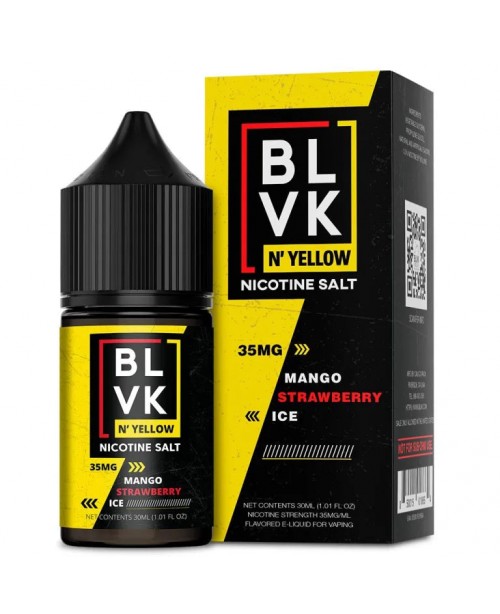 Mango Strawberry Ice by BLVK N' Yellow Salts -...