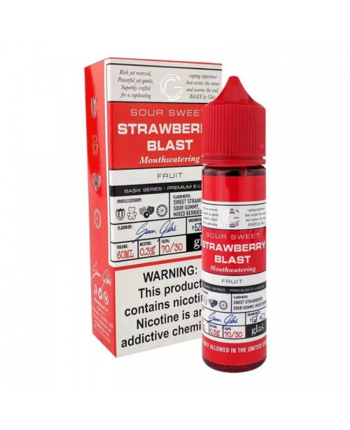 Strawberry Blast by Glas Bsx - 60ml