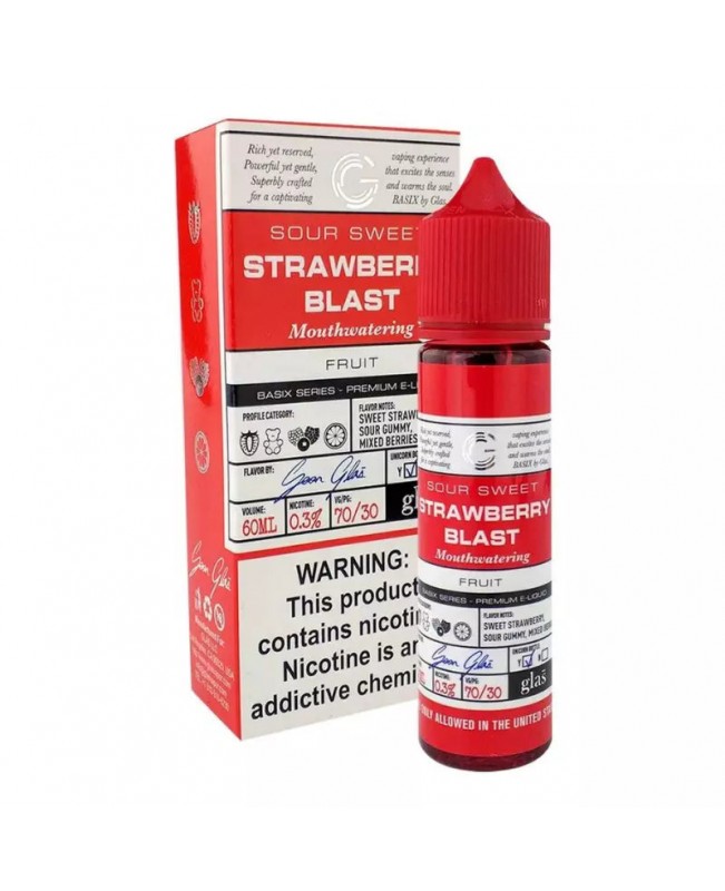 Strawberry Blast by Glas Bsx - 60ml