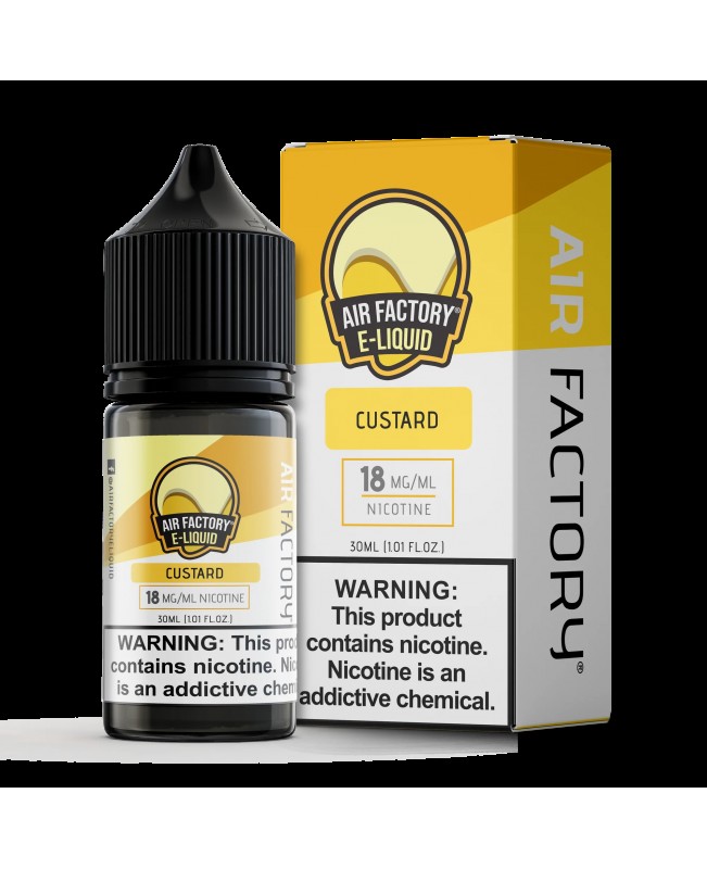 Air Factory Salt E-Juice 30mL - Custard