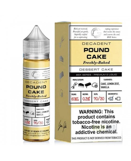 Pound Cake by Glas Bsx - 60ml