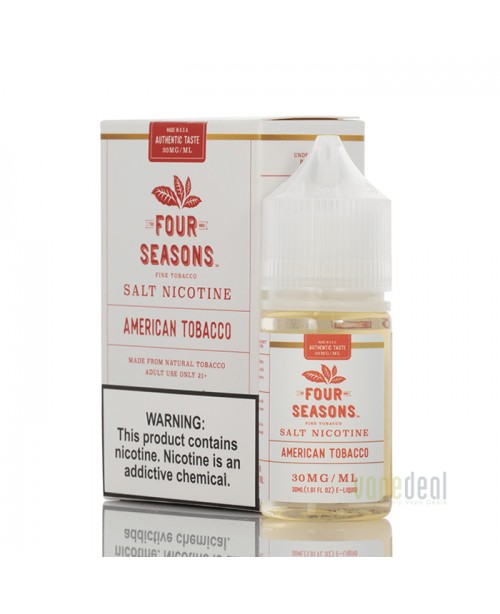 Four Seasons American Tobacco Salt - 30ml