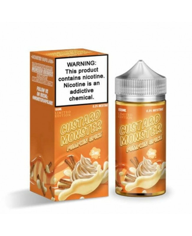 Pumpkin Spice Custard Monster Limited Edition by Jam Monster - 100ml