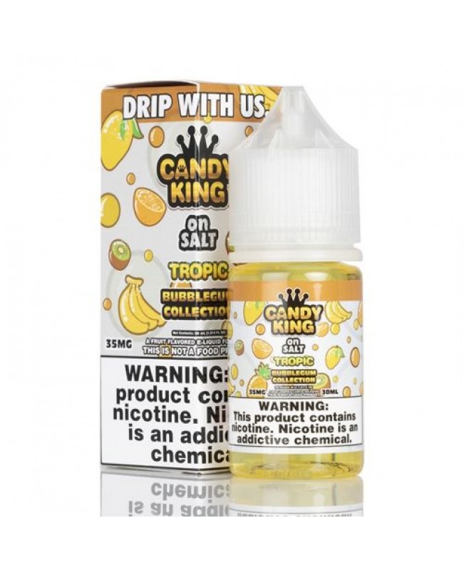 Tropic on Salt Bubblegum Collection by Candy King - 30ml