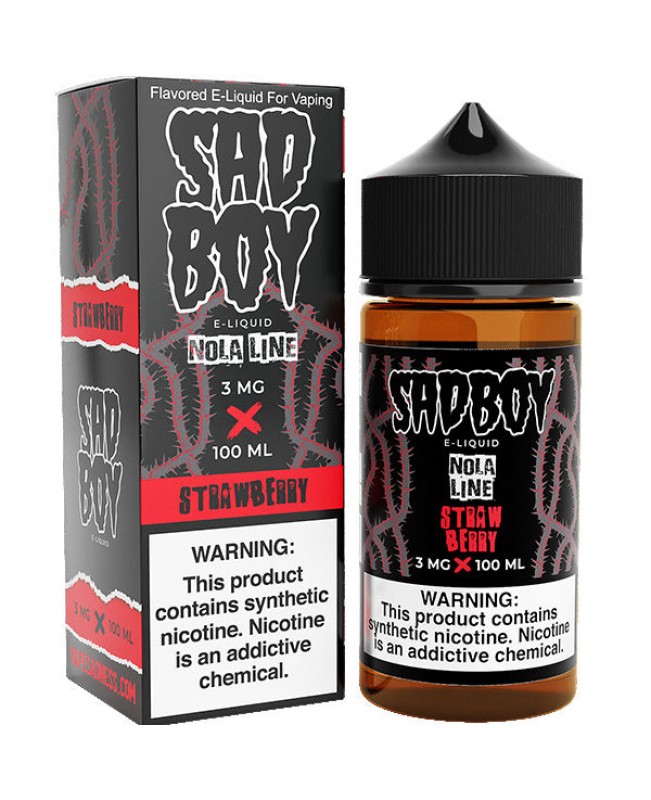 Nola Strawberry Formerly Nola Bar Strawnola by Sadboy Eliquids - 100ml