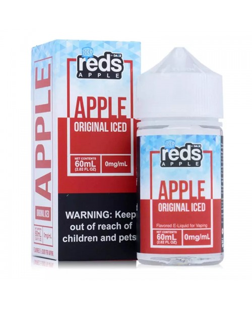 Reds Apple Ejuice ICED by 7Daze - 60ml