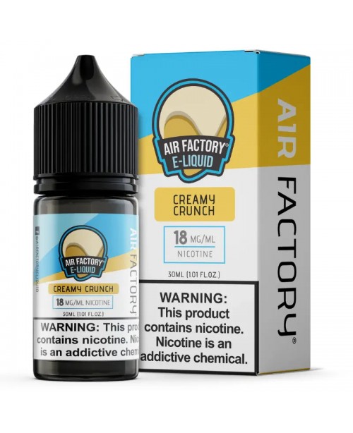 Air Factory Salt E-Juice - Creamy Crunch