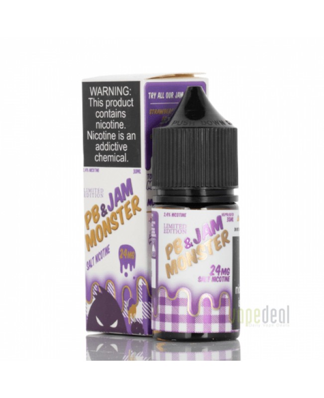 PB&J Grape by Jam Monster Salts - 30ml