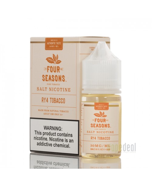 Four Seasons RY4 Tobacco Salt - 30ml