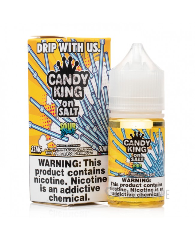 Sour Straws on Salt by Candy King - 30ml