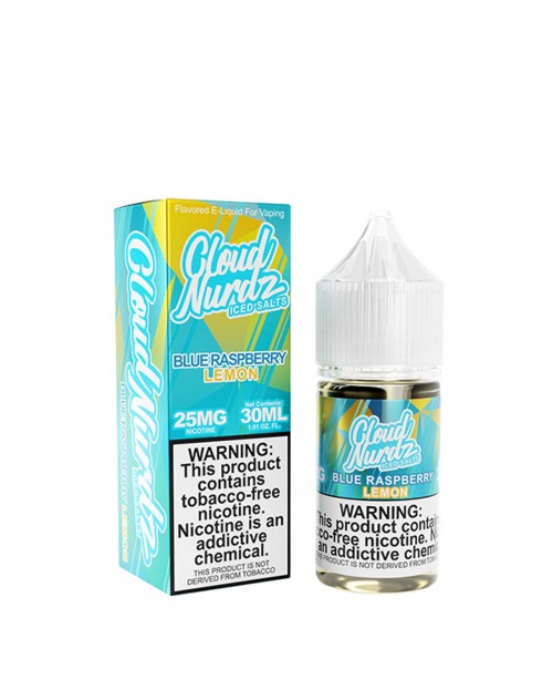 Blue Raspberry Lemon Iced by Cloud Nurdz Salts TFN...