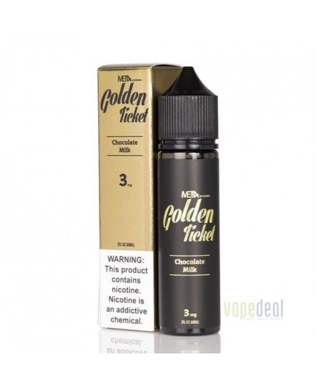 Met4 Vapor Golden Ticket Chocolate Milk - 60ml