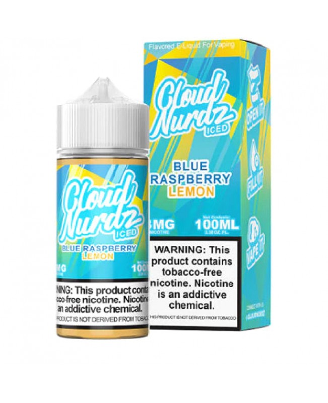 Blue Raspberry Lemon Iced by Cloud Nurdz - 100ml