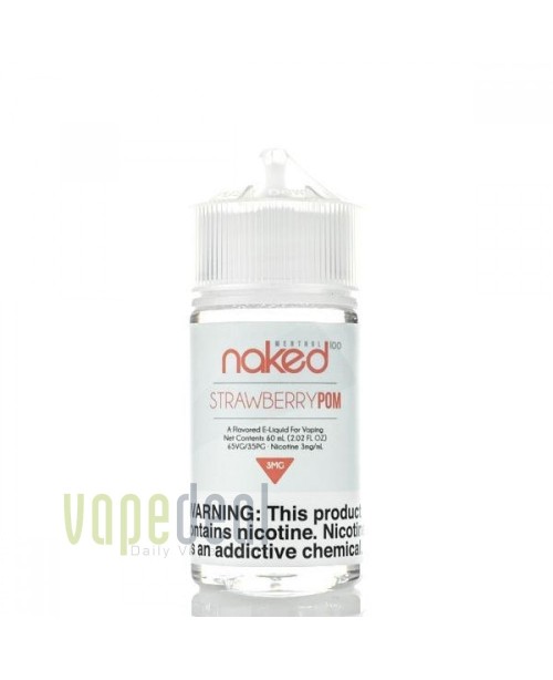 Strawberry Pom by Naked 100 Menthol - 60ml