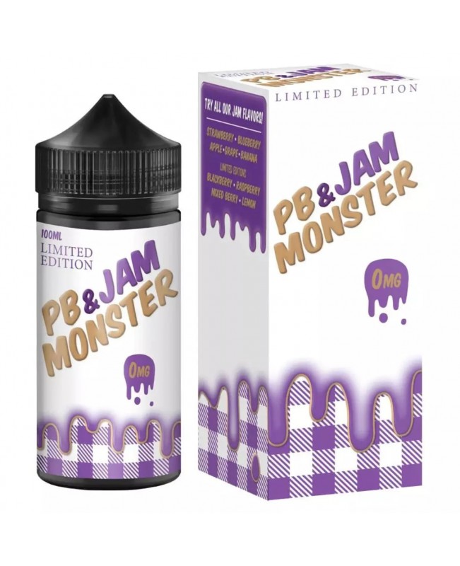 PB&J Grape Jam Monster E-Liquid - 100ml