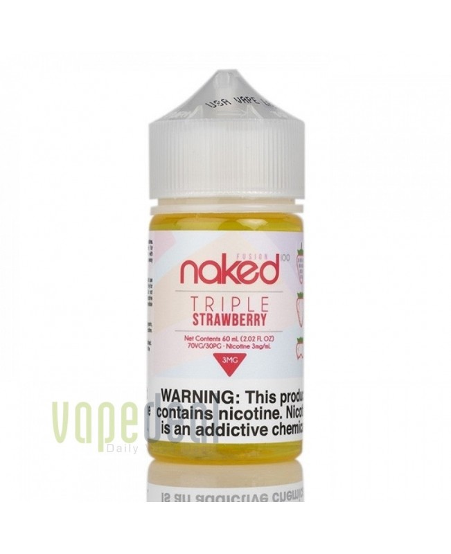 Strawberry Formerly Triple Strawberry by Naked 100 Fusion - 60ml