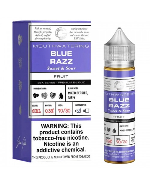 Blue Razz by Glas Bsx TFN - 60ml