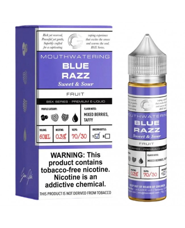 Blue Razz by Glas Bsx TFN - 60ml