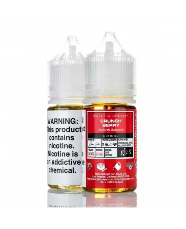 Glas BSX Salt Tobacco-Free Nicotine Series 30mg or 50mg - 30ml