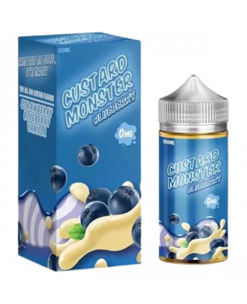 Blueberry Custard Monster by Jam Monster- 100ml