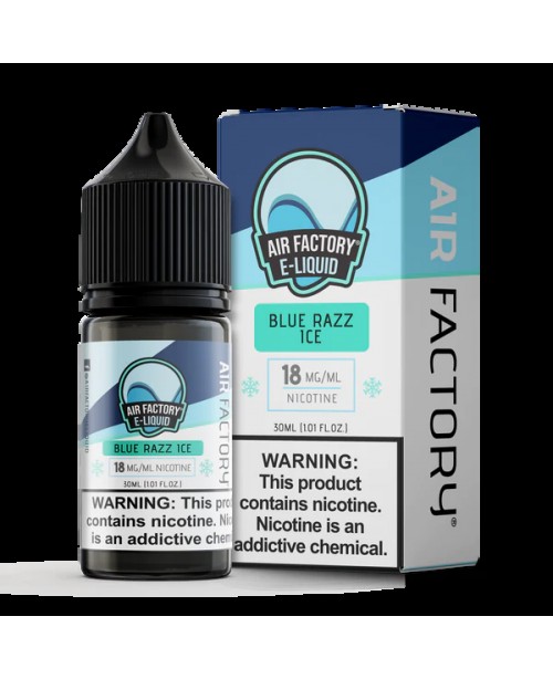 Air Factory Salt E-Juice 30mL - Blue Razz Ice