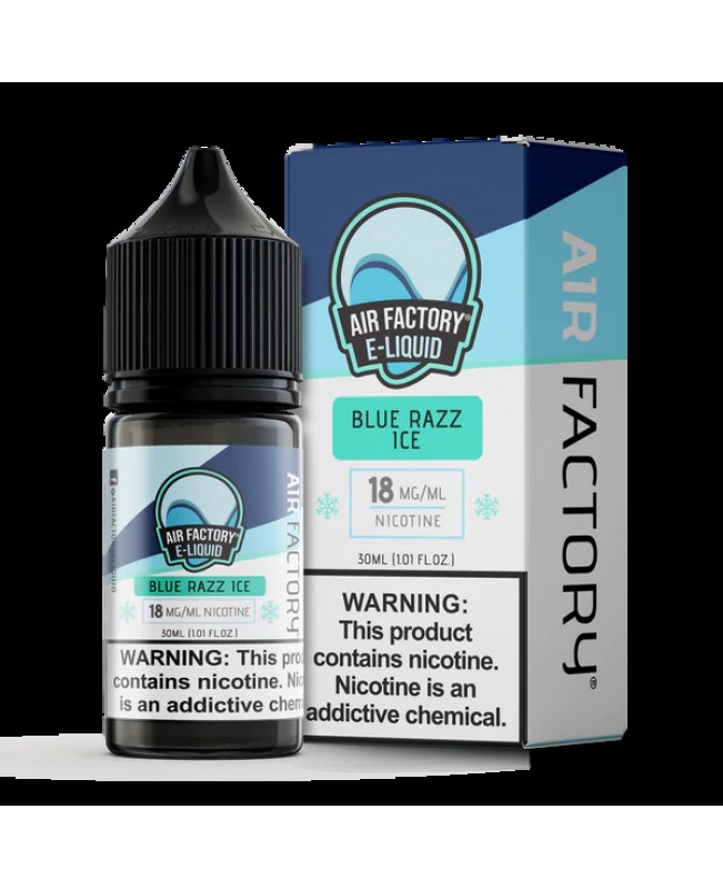 Air Factory Salt E-Juice 30mL - Blue Razz Ice